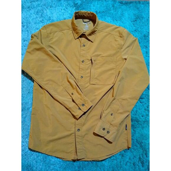 Swiss Tech Mens Size Small Copper Penny Color L/S Performance Shirt EUC - Picture 5 of 6